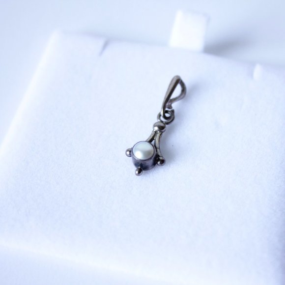 • the vtg 90s pearlescent pendant - Picture 4 of 7